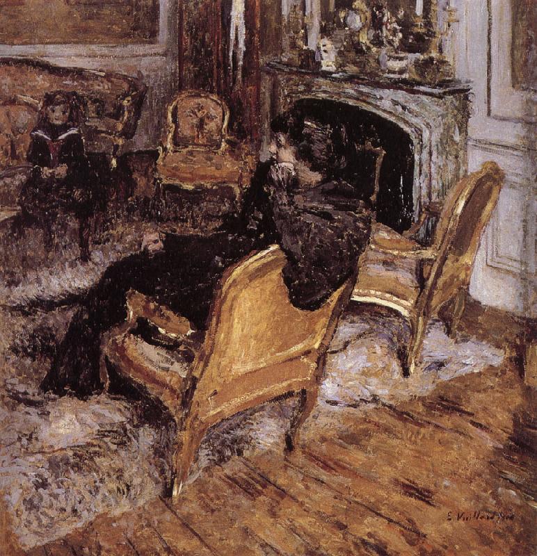 Edouard Vuillard Gold chair china oil painting image